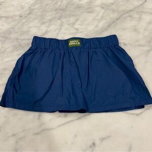 Daily Drills navy skort